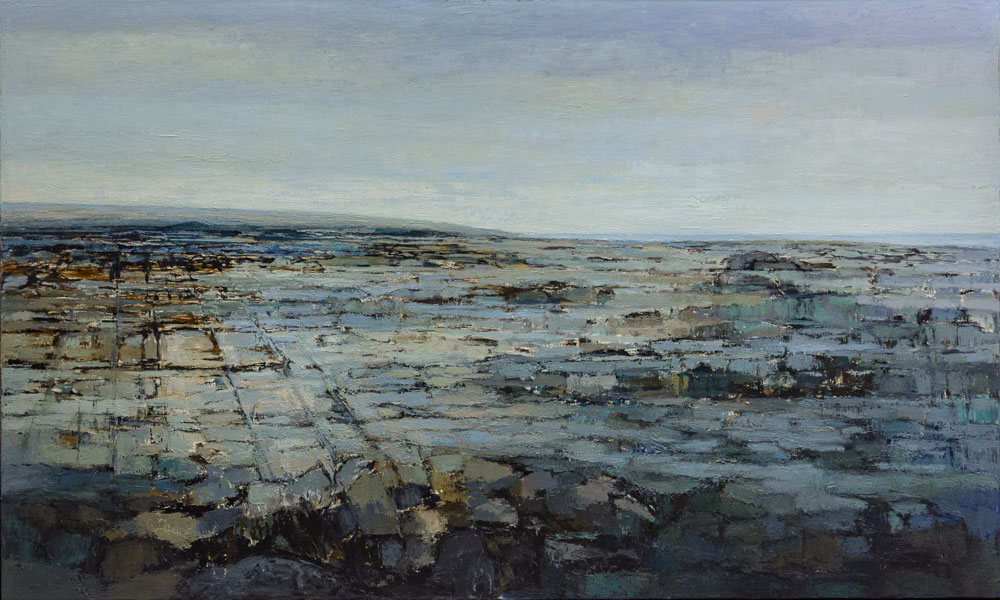 burren irl | 2016 | olieverf/linnen | 200x100 cm