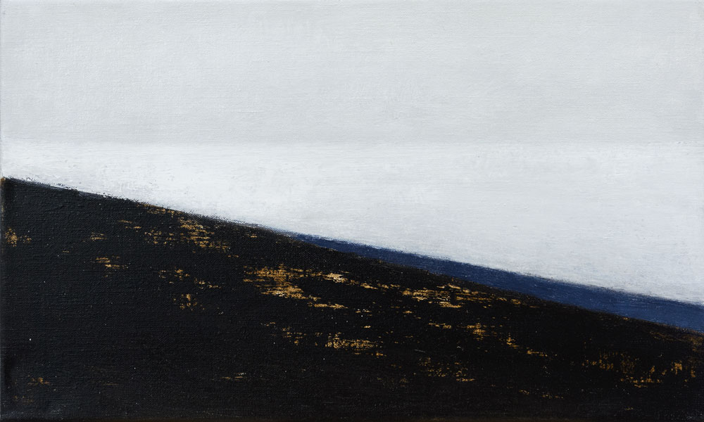 het wad II | 2017 | olieverf/linnen | 50x30 cm