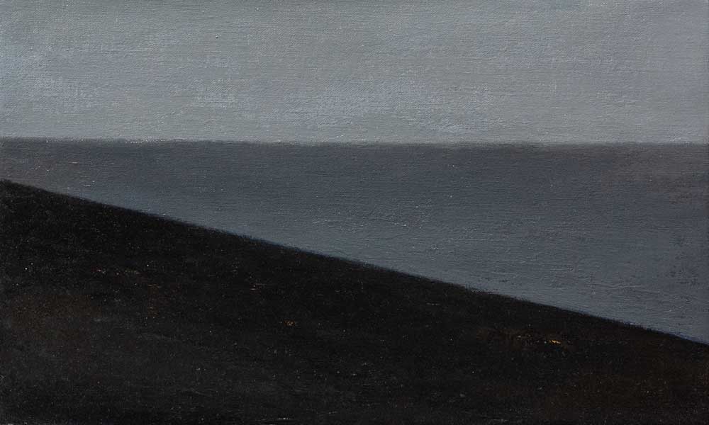 het wad I | 2017 | olieverf/linnen | 50x30 cm