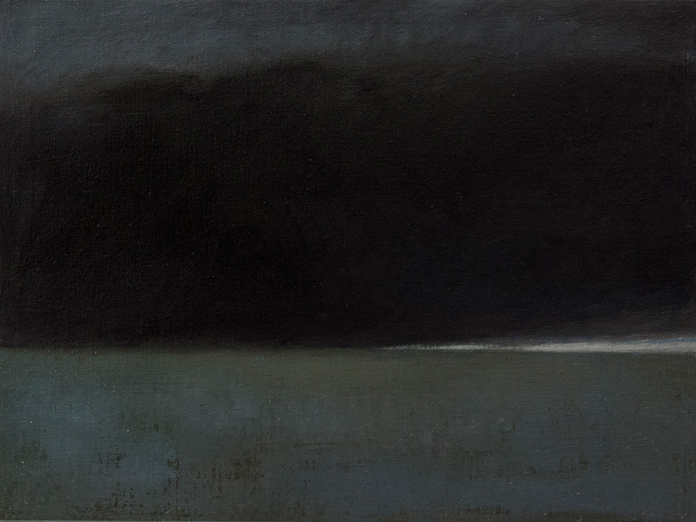 nachtzee I | 2017 | olieverf/linnen | 40x30 cm