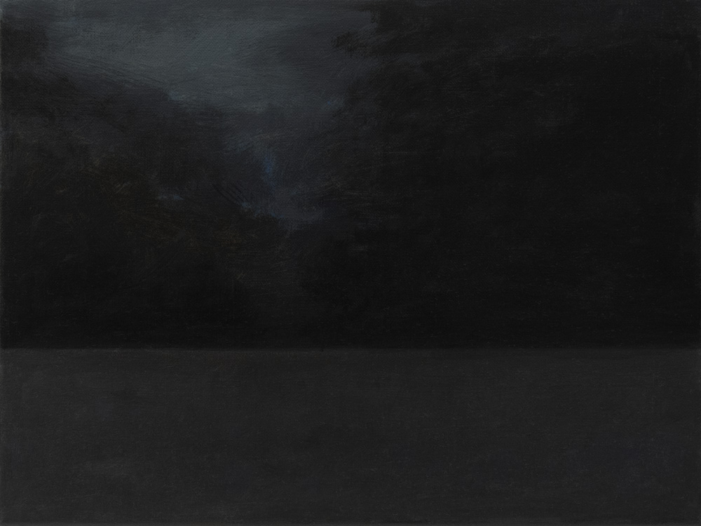 nachtzee III | 2017 | olieverf/linnen | 40x30 cm