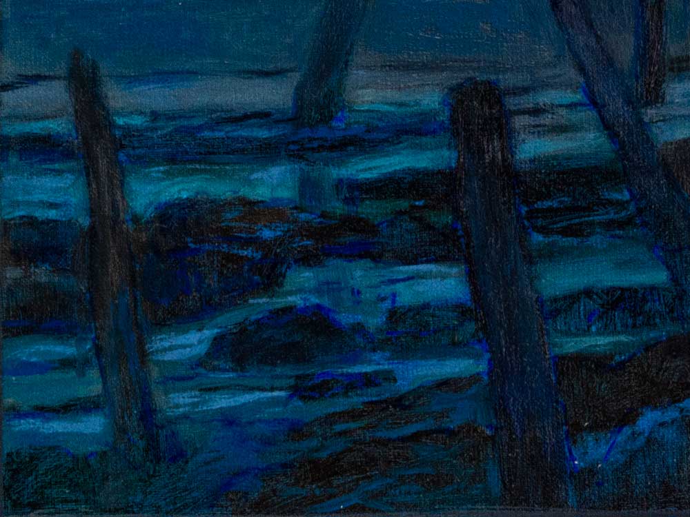 waaloever - 2 | 2020 | olieverf/linnen | 24 x 18 cm