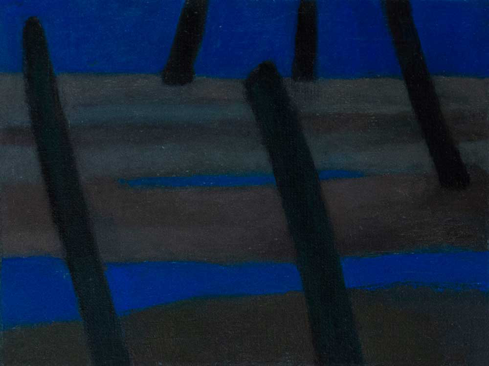 waaloever - 3 | 2020 | olieverf/linnen | 24 x 18 cm